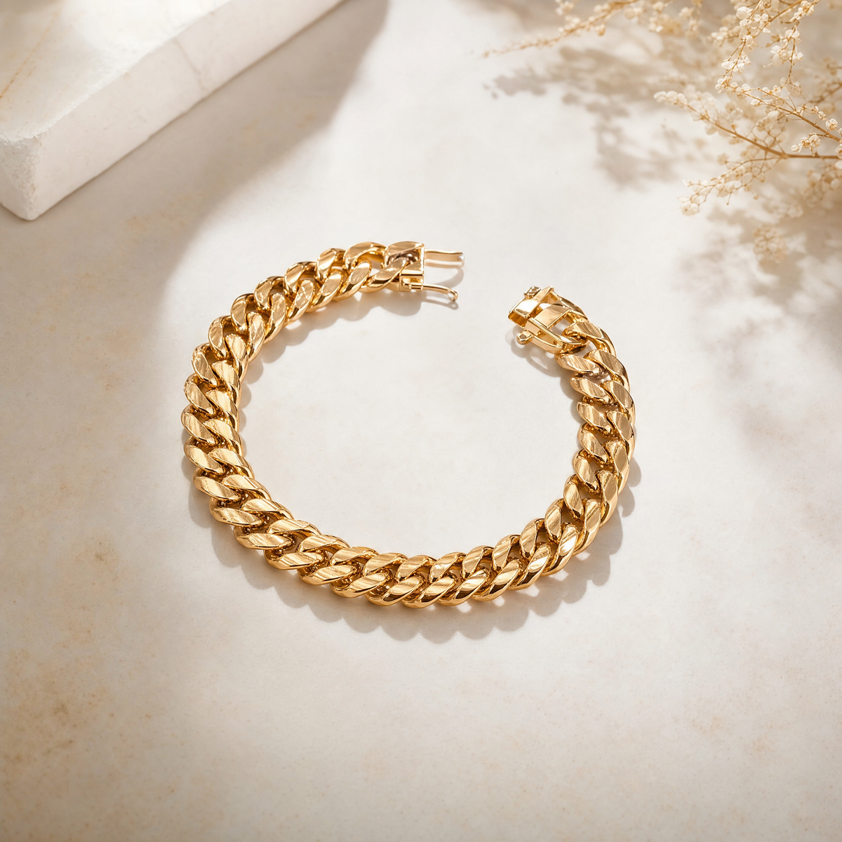 Cuban Link Bracelet – 12mm